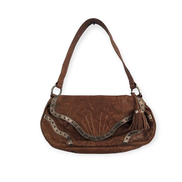 Leather Baguette Bag - Picture 7 of 7